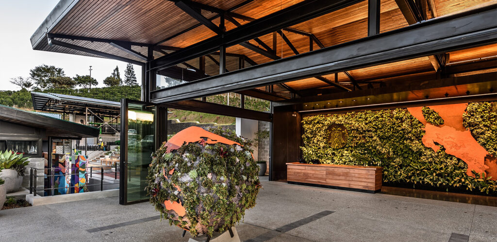 Entry lobby of Hacienda Alsacia