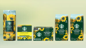 Starbucks Sunsera Blend coffee packaging