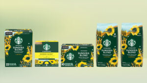 Starbucks Sunsera Blend coffee packaging